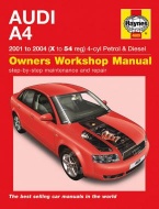 INSTRUKCJA HAYNES REPAIR AUDI A4 B6 (2001-2004)