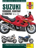 INSTRUKCJA NAPRAWY SUZUKI GSX600F, GSX750F - SUZUKI GSX750 (1998-2002)