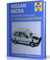 INSTRUKCJA NISSAN MICRA K10 (1983-1993)