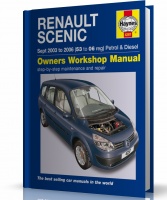 INSTRUKCJA RENAULT SCENIC (2003-2006)