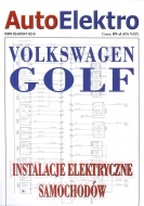 VOLKSWAGEN GOLF, VW JETTA INSTALACJE ELEKTRYCZNE SAMOCHODÓW