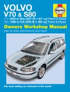 VOLVO V70 - VOLVO S80 (1998-2007) - INSTRUKCJA NAPRAWY HAYNES